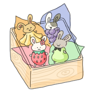 フルーツうさぎ
