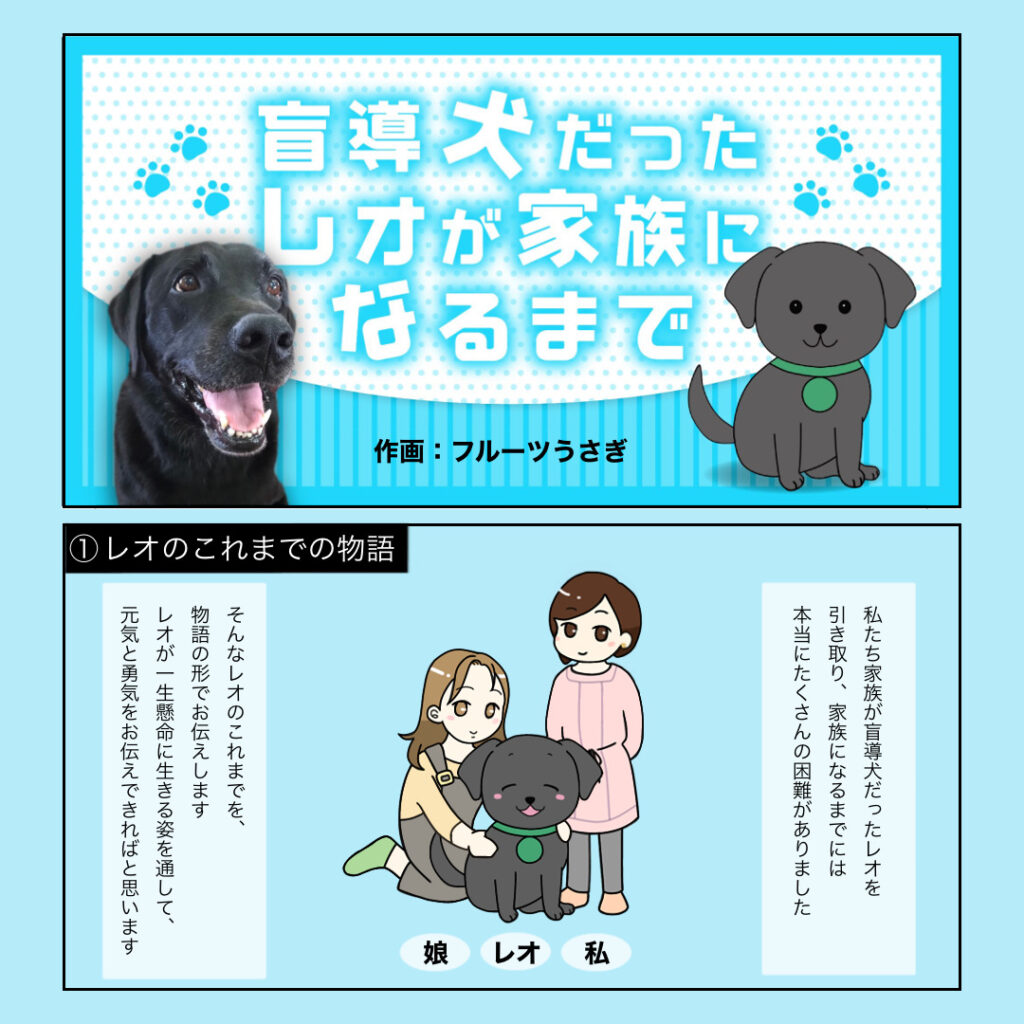 ①レオのこれまでの物語