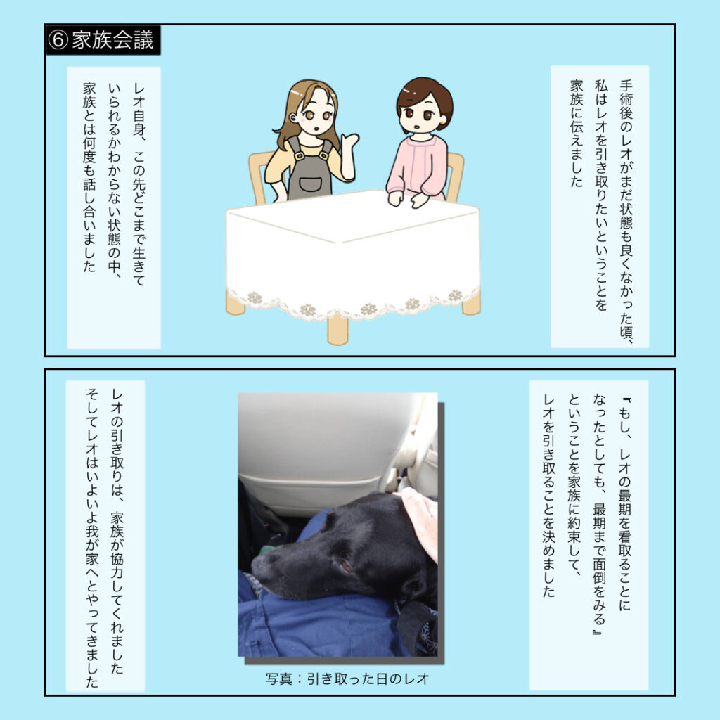 ⑥家族会議