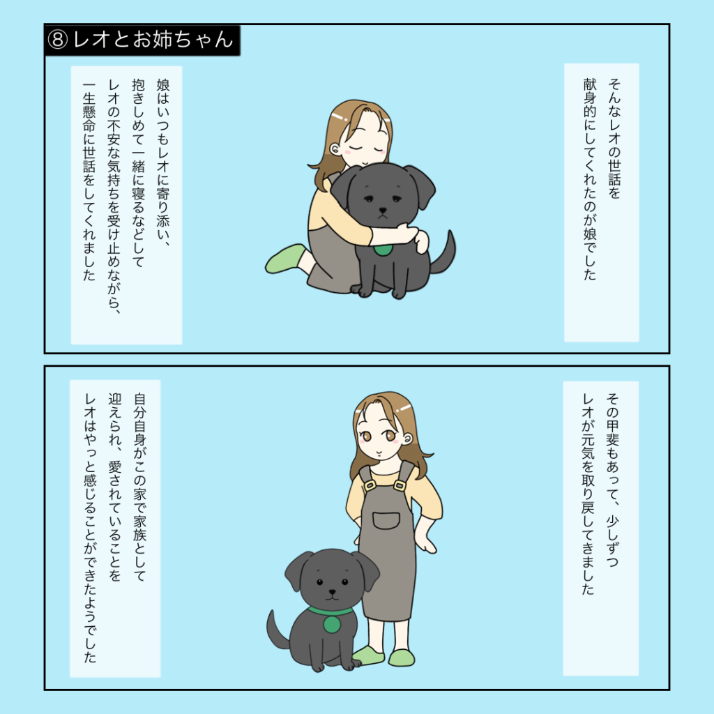 ⑧レオとお姉ちゃん